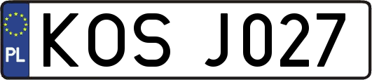 KOSJ027