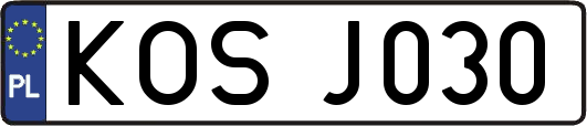 KOSJ030
