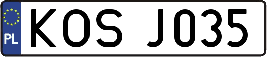 KOSJ035