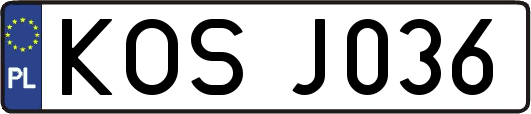 KOSJ036