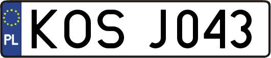 KOSJ043