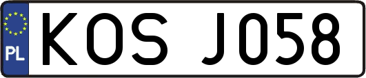 KOSJ058