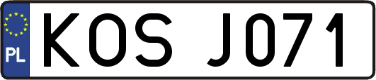 KOSJ071