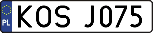 KOSJ075