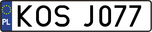 KOSJ077