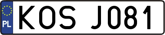 KOSJ081