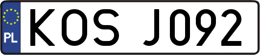 KOSJ092