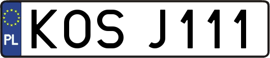 KOSJ111