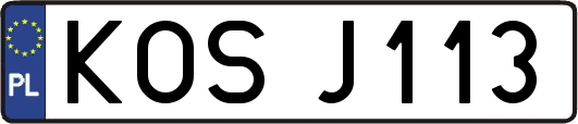 KOSJ113