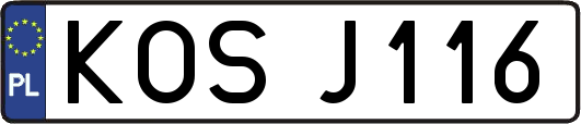 KOSJ116