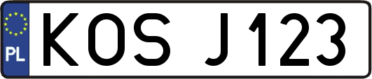 KOSJ123