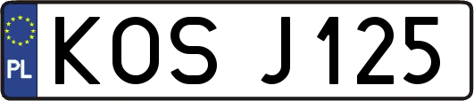KOSJ125