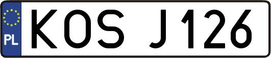 KOSJ126