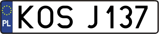 KOSJ137