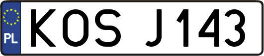 KOSJ143