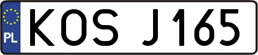 KOSJ165