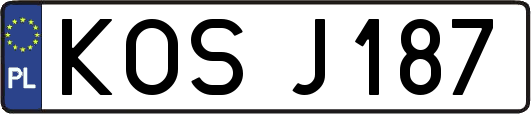 KOSJ187