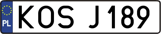 KOSJ189