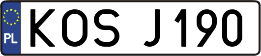 KOSJ190