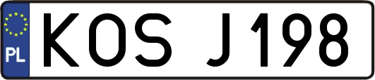 KOSJ198