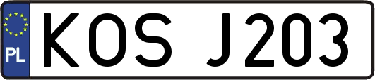 KOSJ203