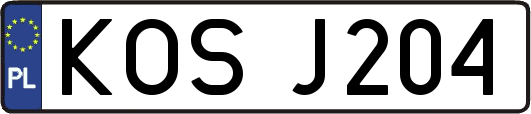 KOSJ204