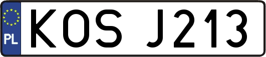 KOSJ213