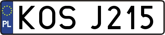 KOSJ215