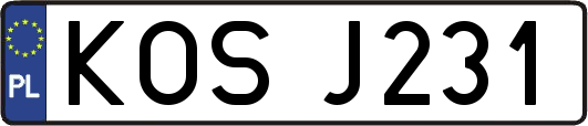 KOSJ231
