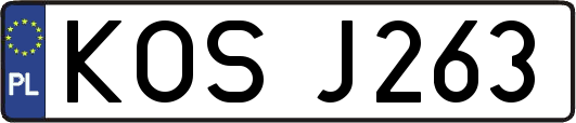KOSJ263