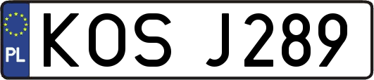 KOSJ289