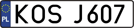 KOSJ607