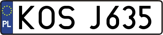 KOSJ635