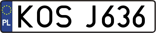 KOSJ636