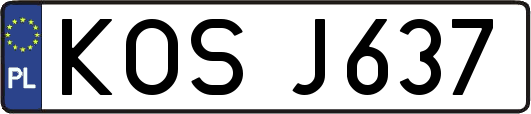 KOSJ637