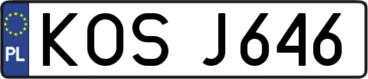KOSJ646