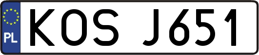 KOSJ651