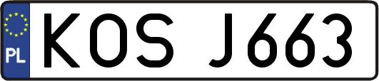 KOSJ663