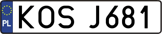 KOSJ681
