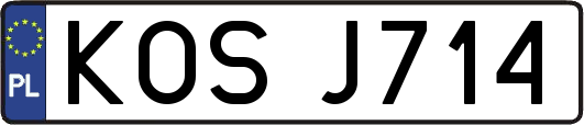 KOSJ714
