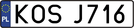 KOSJ716