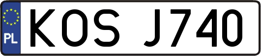 KOSJ740