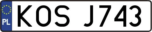 KOSJ743