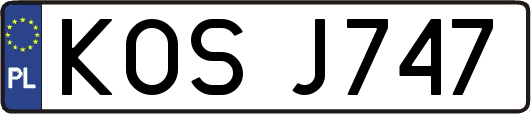 KOSJ747