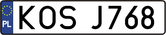 KOSJ768