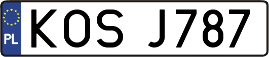 KOSJ787