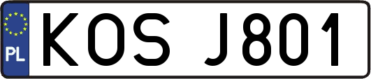 KOSJ801
