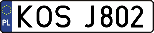 KOSJ802
