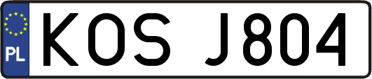 KOSJ804