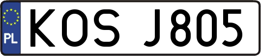 KOSJ805